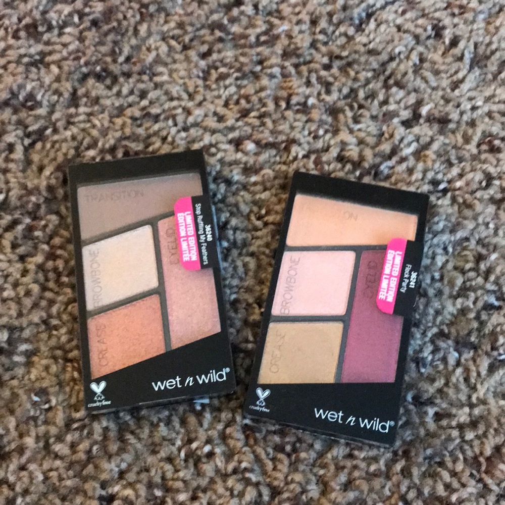 Wet N Wild eyeshadows
